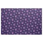 Sophie Letter S Monogram Herz Blumen Gewebe Stoff (Fat Quarter (45,7 x 55,9 cm))