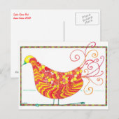 Sophie Opera Bird Postcard Postkarte (Vorne/Hinten)