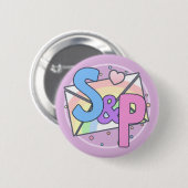 Sophie & Pudding Button (Vorne & Hinten)