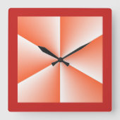 Sophie Quadratische Wanduhr (Vorderseite)