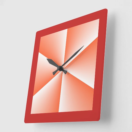 Sophie Quadratische Wanduhr (Winkel)