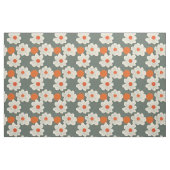 SOPHIE-Sammlung | Weiße Blume des Mitteljahrs Stoff (Fat Quarter (45,7 x 55,9 cm))