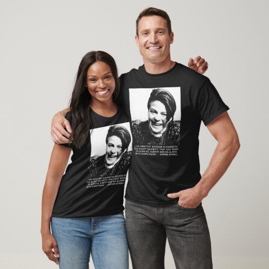 Sophie Scholl - FreeThinker Freigeist Patriot T-Shirt (Unisex)