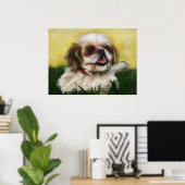 Sophie Shih Tzu Poster (Heimbüro)