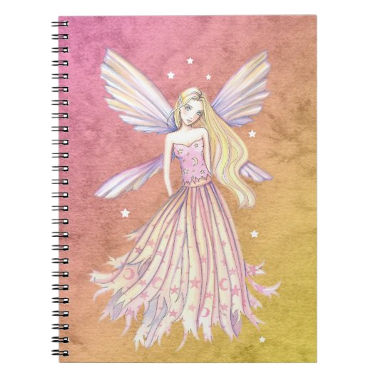 Sophie Starbright Fairy Notebook Notizblock (Vorderseite)
