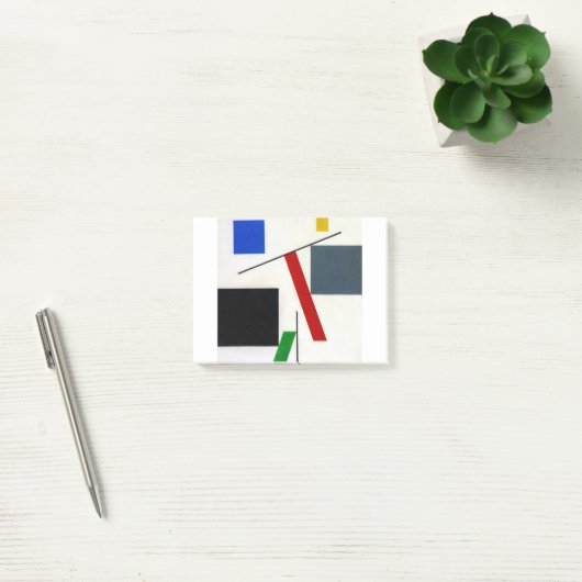 Sophie Taeuber Arp Balance Post-it Klebezettel (Büro)