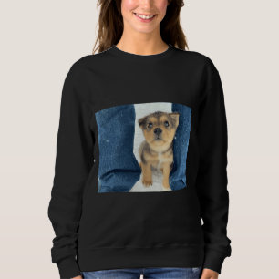 Sophie The Alaskan Husky Puppy Scoop Sweatshirt