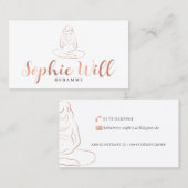 Sophie wird es tun visitenkarte (Vorne/Hinten)