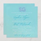 Sophie's Bat Mitzvah-Einladungen Einladung (Vorne/Hinten)