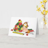 Sophie's Weihnachtskarte 2018 Karte (Gelbe Blume)