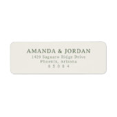 Sophisticated Beige Minimalist (Vorne)