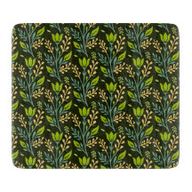 Sophisticated blue & beige floral pattern design 