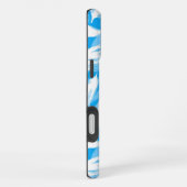 Sophisticated Feather Design iPhone Hülle (Rechte Seite)