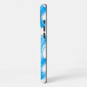 Sophisticated Feather Design iPhone Hülle (Linke Seite)