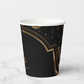 Sophisticated Glam Halloween Pappbecher (Rückseite)