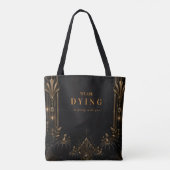 Sophisticated Glam Halloween Tasche (Rückseite)
