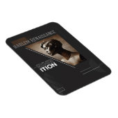 Sophisticated Harlem Renaissance Ausstellung Magnet (Rechte Seite)