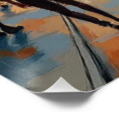 Sophisticated Harlem Renaissance Street Poster (Ecke)