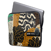 Sophisticated Luxury African Asian Caribbean Laptopschutzhülle (Vorderseite Links)