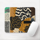 Sophisticated Luxury African Asian Caribbean Mousepad (Mit Mouse)