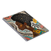 Sophisticated luxury African, Asian, Caribbean Notizblock (Rechte Seite)