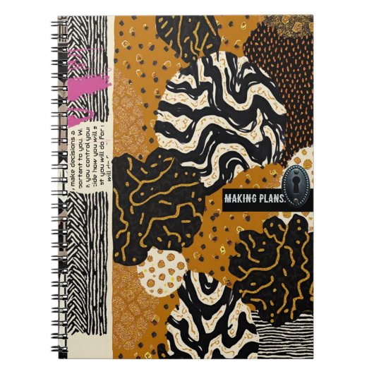 Sophisticated Luxury African Asian Caribbean Notizblock (Vorderseite)