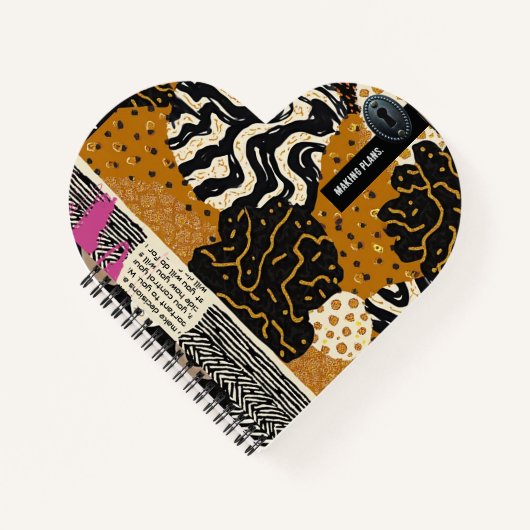 Sophisticated Luxury African Asian Caribbean Notizblock (Vorderseite)