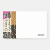 Sophisticated Luxury African Asian Caribbean Post-it Klebezettel (Vorderseite)