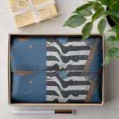 Sophisticated Luxury African Asian Caribbean Seidenpapier (Geschenk)