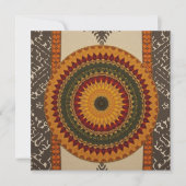 Sophisticated Luxury African Caribbean Asian   Dankeskarte (Vorderseite)