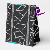 Sophisticated Luxury African Caribbean Mudcloth Geschenkschachtel (Rückseite)