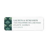 Sophisticated Navy Blatt Bewegungen (Vorne)