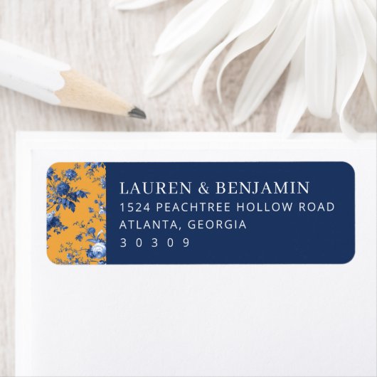 Sophisticated Navy Floral (Insitu)