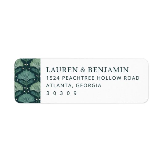 Sophisticated Navy Leaf Motions (Vorne)