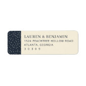 Sophisticated Navy Polka Dots (Vorne)