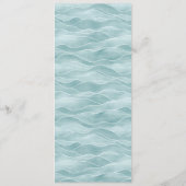 Sophisticated Off-White Menu Template Menükarte (Rückseite)