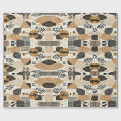 Sophisticated Souful Holiday Elegance Geschenkpapier (Flach)