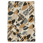 Sophisticated Souful Holiday Elegance Mittlere Geschenktüte (Rückseite)