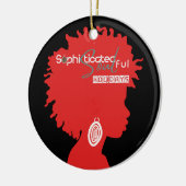 Sophisticated Soul    Keramik Ornament (Links)