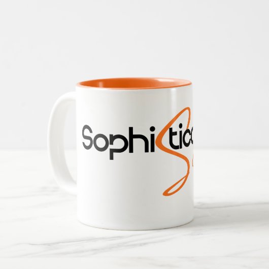 Sophisticated Soul    Zweifarbige Tasse (Vorderseite Links)