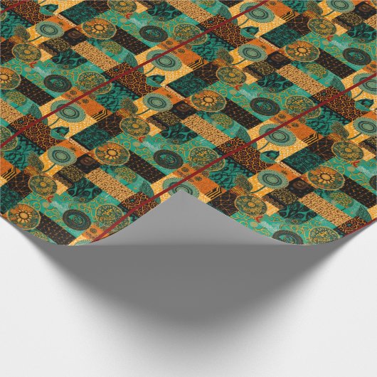 Sophisticated Soulful Holidays Geschenkpapier (Ecke)