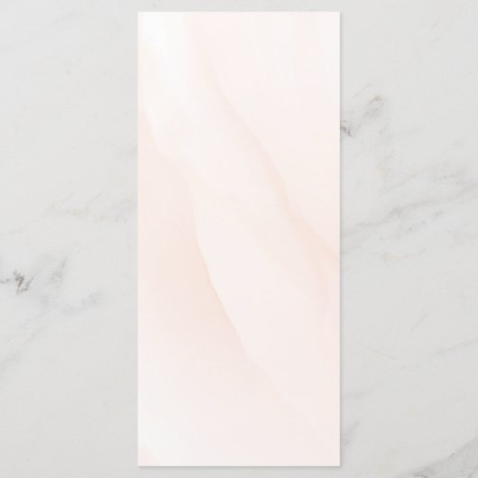 Sophisticated spring wedding with orange blossoms programm (Rückseite)