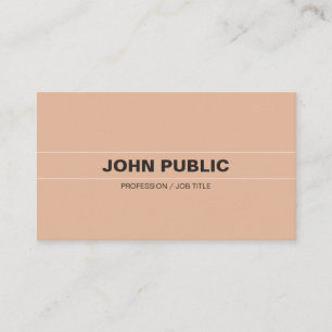 Sophisticated Vintage Farben Schlichte Firma Chic Visitenkarte