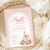 Sophisticated Watercolor Blush Bridal Invitation Einladung