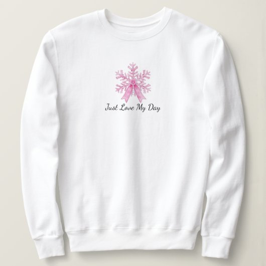 Sophisticated Winter Shirt Women | Sweatshirt (Design vorne)