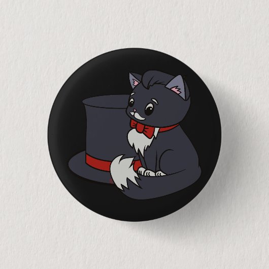 Sophistikitten Button (Vorderseite)
