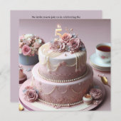 SOPHISTIZIERTE 5. BREITE JAHRESZEIT EINLADUNG (Vorne/Hinten)