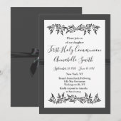 SOPHISTIZIERTE MODERNE EINLADUNG (Vorne/Hinten)