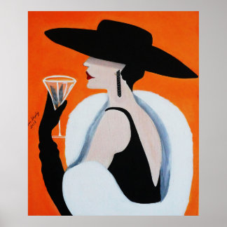 SOPHISTIZIERTES LADY POSTER