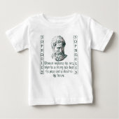 Sophocles Baby T-shirt (Vorderseite)